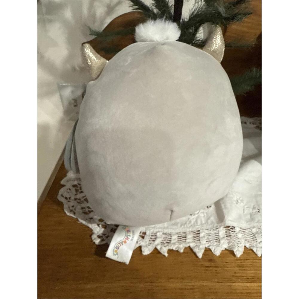 Squishmallow 12 inch NISSA the Peppermint Candy YETI Bigfoot RARE Plush - Picture 5 of 5